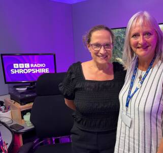 Club member interviewed on BBC Radio Shropshire