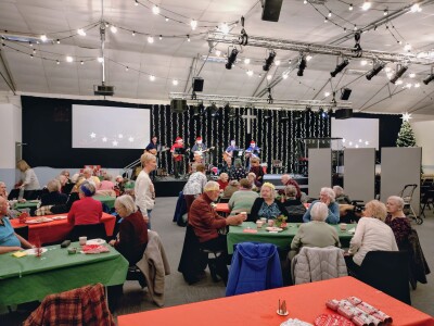 Rotary Christmas tea party enjoyed by nearly 60 elderly