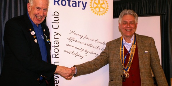  District Governor-Elect Visits Severn Rotary Club